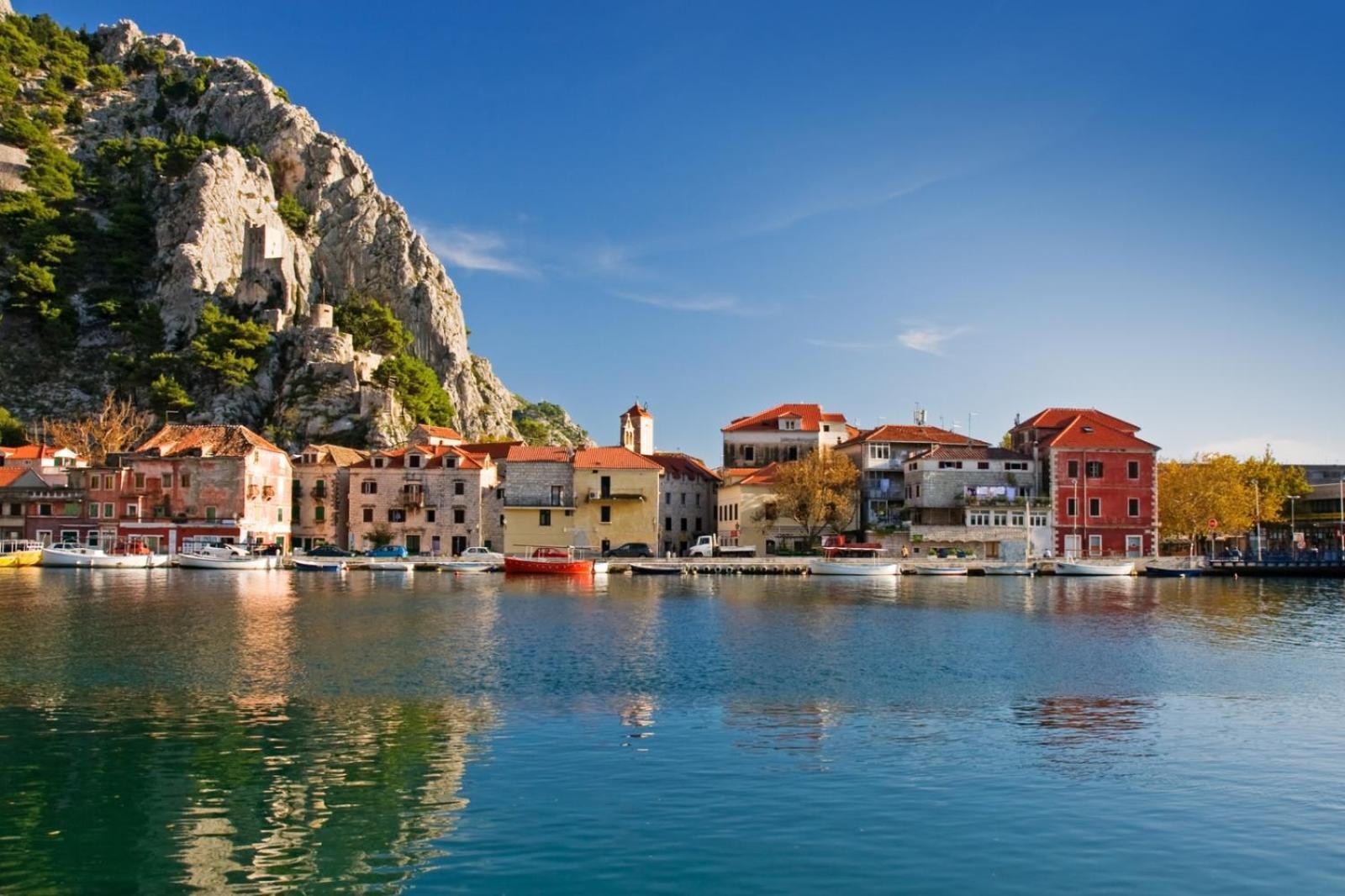 Apartment In Omis With Sea View, Balcony, Air Conditioning, Wi-Fi Экстерьер фото